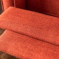 thumbnail image 5 of Christopher Knight Home Mervynn Mid-Century Modern Button Tufted Fabric Recliner by  Muted Orange Pushback Recline, 5 of 5