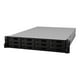 Synology RackStation RS3618XS - NAS server - 12 Baies - Montable en Rack - SATA 6Gb/S - RAID RAID 0, 1, 5, 6, 10, JBOD, RAID F1 - RAM 8 GB - Gigabit Ethernet - iSCSI support - 2U – image 1 sur 6