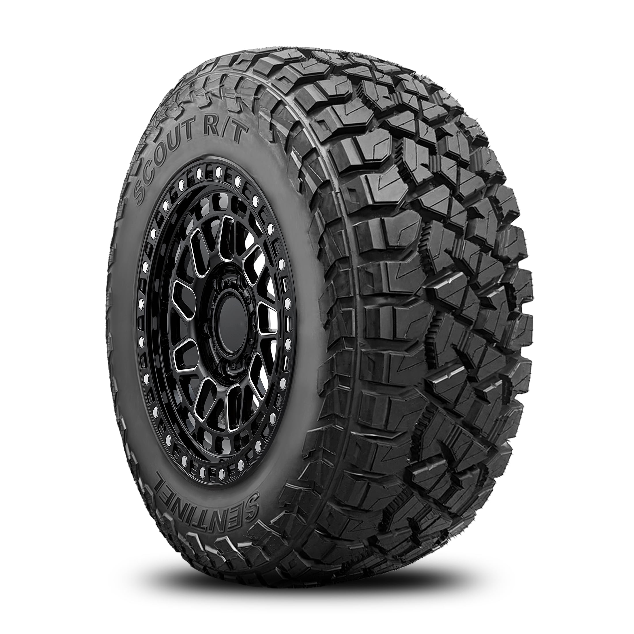 Sentinel Scout RT 35X12.50R22LT 121Q 12 Ply Load Range F Rugged Terrain Light Truck Tire 35X12.50/22(No Rim)