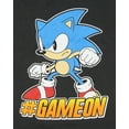 thumbnail image 2 of Sonic The Hedgehog Boys' #GameOn Character Design Gaming T-Shirt, 2 of 5