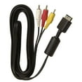 thumbnail image 2 of AV Audio Video Cable para Slim PlayStation PS1 PS2 PS3, 6 pies de longitud, conectores codificados por colores, Ultra gruesa chaqueta, consola directa Plug-in, 2 of 4