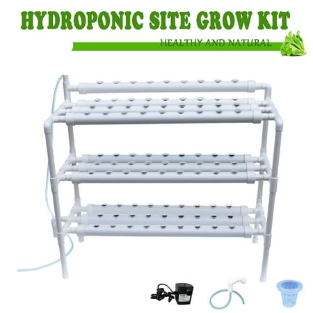 INTBUYING Hydroponic Site Grow Kit Three Layers 10 Pipe 90 Plant Site Garden Plant Growing System INTBUYING Hydroponic Site Grow Kit Three Layers 10 Pipe 90 Plant Site Garden Plant Growing System