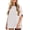 White, variant on Womens Oversized T Shirts Summer Casual Loose Fit Striped Knit Batwing Sleeves Tunic Tops