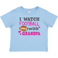 thumbnail image 3 of Inktastic I Watch Football with My Grandpa Girls Baby T-Shirt, 3 of 5