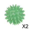 thumbnail image 1 of 2 Bolas De Suaves Con Puntas Para Palma/pies/brazo/cuello/espalda/tobillo Verde 5,5 Cm 2 piezas, 1 of 7