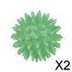 thumbnail image 1 of 2 Bolas De Suaves Con Puntas Para Palma/pies/brazo/cuello/espalda/tobillo Verde 5,5 Cm 2 piezas, 1 of 7