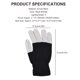 thumbnail image 2 of Guantes LED Guantes luminosos LED Mitones fluorescentes Protector de mano Decoraciones para Abanopi Protector de mano, 2 of 7