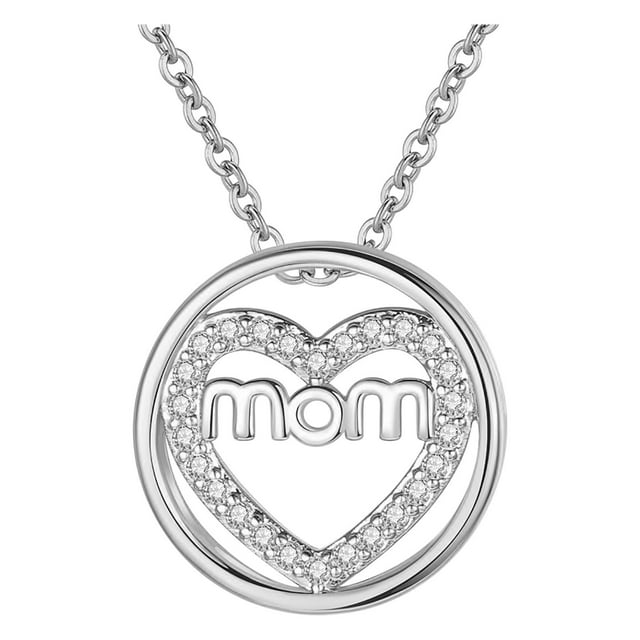 TIMIFIS Collier en Forme de Cœur, Bijou de Mode, Pendentif Commémoratif Parfait, Cadeau de Saint-Valentin