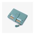 thumbnail image 5 of Cartera delgada de cuero JAMW con bloqueo RFID para mujer Verde, 5 of 5