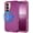 Purple/Pink, variant on Petocase for Samsung Galaxy S25 Ultra Case,Compatible with MagSafe,Military Grade Drop 3 Layer Protection Rugged Case,Magnetic Phone Cover for Galaxy S25 Ultra,Navy Blue