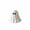 White S, variant on Glossy White Ceramic Face Ghost Figurine Statue, Minimalist Spooky Craft Ornament, Elegant Fall Decor for Halloween Tabletop Mantel Tiered Tray Living Room Indoor Layout
