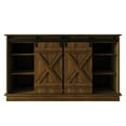 thumbnail image 3 of Castle Place Vintage 54" TV Stand Console for TVs up to 65", Brown, 3 of 7