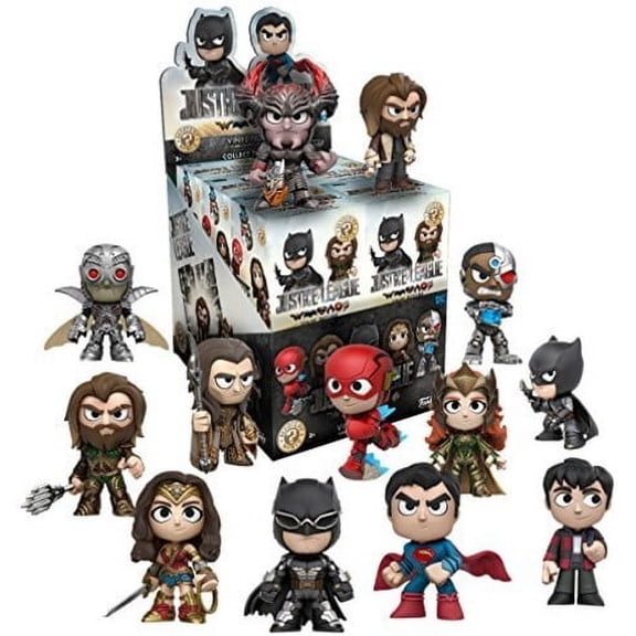 FUNKO MYSTERY MINI: JUSTICE LEAGUE MOVIE - BLINDBOX (ONE FIGURE PER PURCHASE)