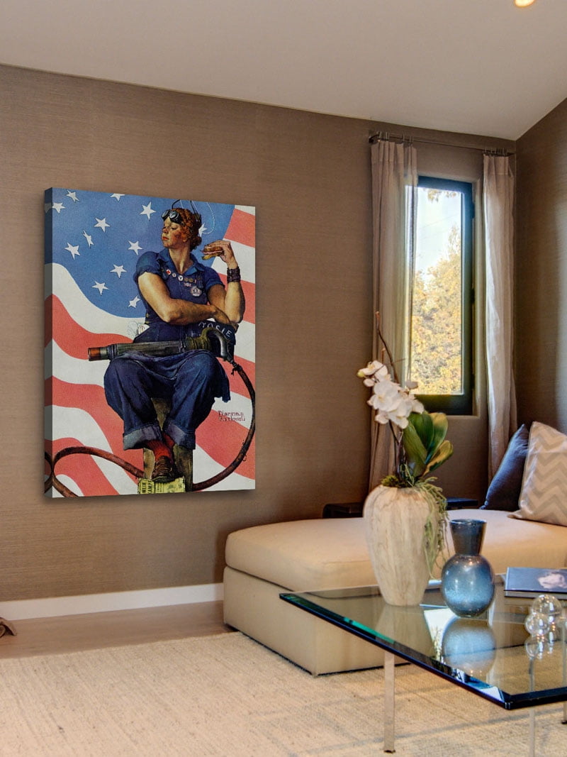 Marmont Hill Rosie the Riveter Wall Art