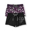 Nightmare Before Christmas Women's and women's Plus 2pk Boxers Pajama