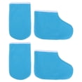 thumbnail image 1 of EeaseMX 1 juego de suministros de terapia de parafina, cubrepiés de cera, guantes, correa protectora para pies y kit de manoplas., 1 of 7