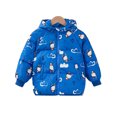 thumbnail image 2 of Esaierr Boys Girls Winter Puffer Coat for Kids Baby 1-6Y Toddler Warm Hooded Puffer Down Jacket Lightweight New Autumn Winter Down Outwear With Pocket, 2 of 8