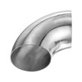 thumbnail image 1 of Codo Uxcell OD 2.5" 90° de acero inoxidable 304 para sistema de escape modificado, 1 of 1