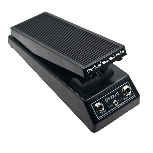 Pedal de efecto Tonos de guitarra eléctrica Efecto Wah Wah Pedal para guitarristas eléctricos Accesorios para instrumentos musicales DJ Tomshoo Pedal de efecto