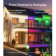 thumbnail image 3 of Luces exteriores Bonve Pet 300FT con cambio de color inteligente IP67, 3 of 9