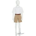 thumbnail image 3 of Ben Hogan Little Boys and Big Boys Twill Active Golf Shorts, 7” Inseam, Sizes 4-20, 3 of 6