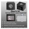 thumbnail image 2 of 28mm(35mm/50mm Frame) Optical Waist Level Viewfinder Camera Replacement Parts Viewfinder, 2 of 6
