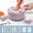 Pink#0, variant on Vegetable Cutter Multi Function Potato Shredder and Slicer 6 Blade Wheat Straw Mandoline for Carrots Cucumbers Home Kitchen Grater with Hand Safe Guard and Strainer Basket Blue
