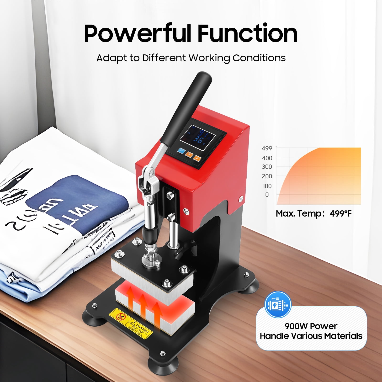 Hot Press Machine, Heat Press Machine for T Shirts, Electric Hot Press Machine