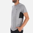 thumbnail image 4 of Men QuickDry Shirt - Gray - S, 4 of 5