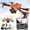 Orange_Free Size, variant on Gnmfd 1080P FPV Drone with Remote Control for Adults, Foldable Quadcopter with Altitude Hold, Headless Mode, Trajectory Flight, WiFi APP Control, Professional Filming Drones
