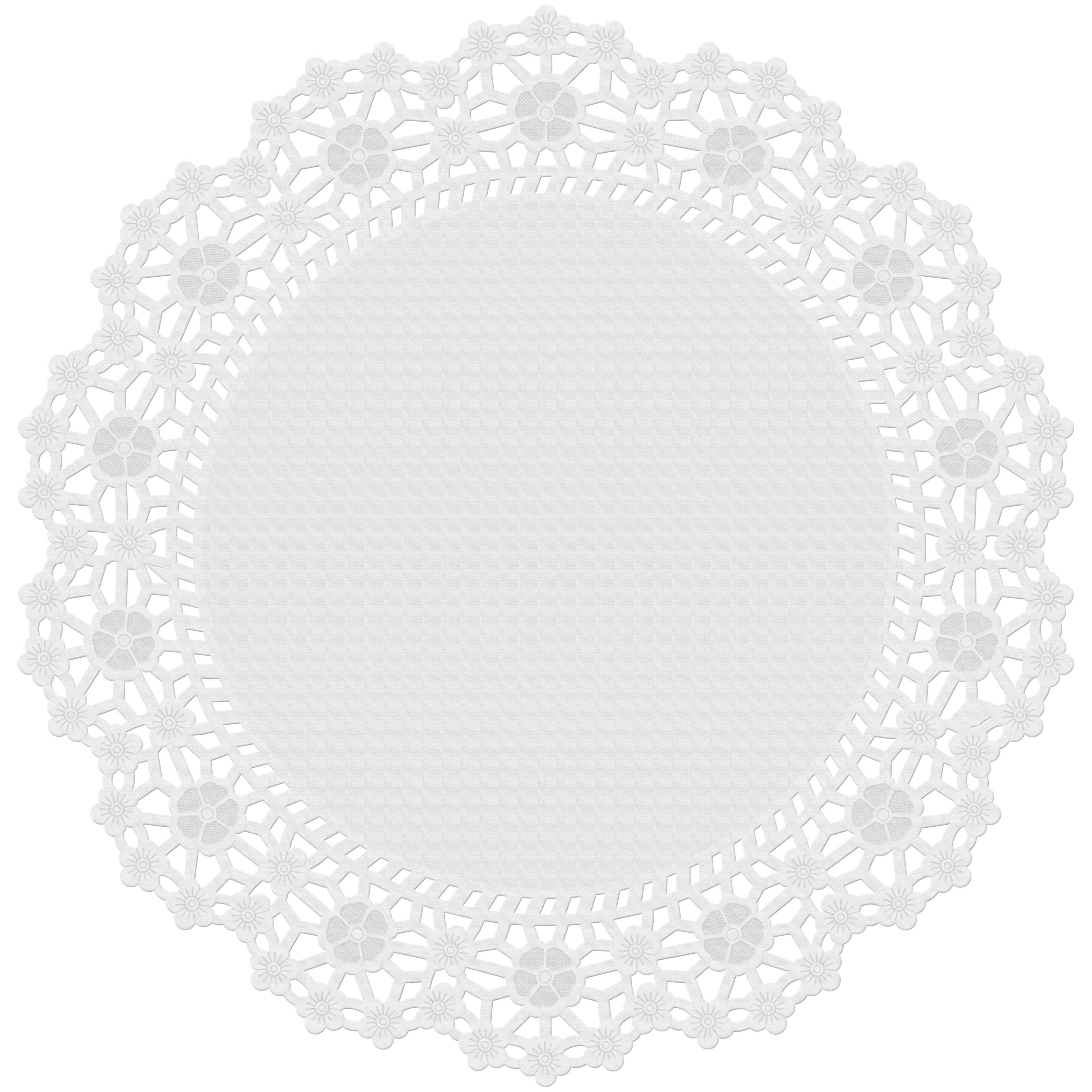 Wilton Round 12Inch White Paper Doilies, 6Count