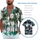 thumbnail image 3 of Qarigey Camisa de manga corta para hombre, a la moda, de secado rápido, con botones sueltos, ropa de playa individual, talla grande para Type2 NO2, 3 of 6
