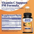 thumbnail image 2 of Zand Immunity Super C+ PM, Nighttime Immune Support Plus Melatonin, 1000mg PureWay-C Vitamin C, Zinc, D3 & Elderberry, Enhanced Absorption - 60 Tablets, 30 Servings, 2 of 6