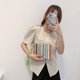 thumbnail image 5 of Bolsos de noche Likrtyny Rayas Totes Playa Vacaciones Monederos para Mujeres, 5 of 9