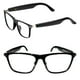 thumbnail image 1 of Gafas Inteligentes con Audio Bluetooth para música, llamadas, protección UV, Negro, 1 of 3