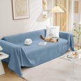 thumbnail image 1 of Funda para Muebles MEETSKY de Chenilla para Sofá 180x341 cm Azul, 1 of 7