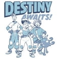 thumbnail image 2 of Men's Strange World Destiny Awaits Sweatshirt White 2X Large, 2 of 4