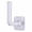 White, variant on Virelaxpo No-Drill Adhesive Wall Hooks for Storage, L-Shaped Hanger for Towels and Clothes, Space-Saving Home Organizer for Kitchen and Bathroom