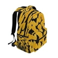 thumbnail image 2 of Backpack 16x11.4x6.9 Inches Fashion Backpack Shopping Travel Outing Backpack Cartoon Pretty Ginkgo Leaf, 2 of 9