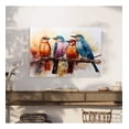 thumbnail image 1 of Cuadro Pájaros Acuarela Color Moderno En Lienzo Canvas, 1 of 4