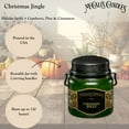 thumbnail image 2 of McCall’s Candles | Christmas Jingle | 16 oz Two-Wick Scented Candle | USA-Poured | Vintage Rustic Jar with Carrying Handle | Holiday Blend of Citrus, Apple & Spice, 2 of 4