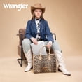 thumbnail image 2 of Wrangler Large Tote Bag for Women, Western Purse Work Shoulder Handbag with Crossbody Strap, Tan, 2 of 5