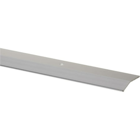 

1PK M-D Polished Smooth 1-3/8 In. x 3 Ft. Aluminum Carpet Trim Bar Wide