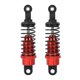thumbnail image 2 of Amortiguador de Metal para coche teledirigido 1/18, 2 uds., amortiguador para coche RC 1:18, 65mm, rojo, 2 of 8