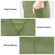 thumbnail image 4 of BIG ELEPHANT 3 Packs de Leggings Acampanados para Niña con Bolsillos Laterales, Pantalones Acampanados de Cintura Alta para Baile, 4 of 10