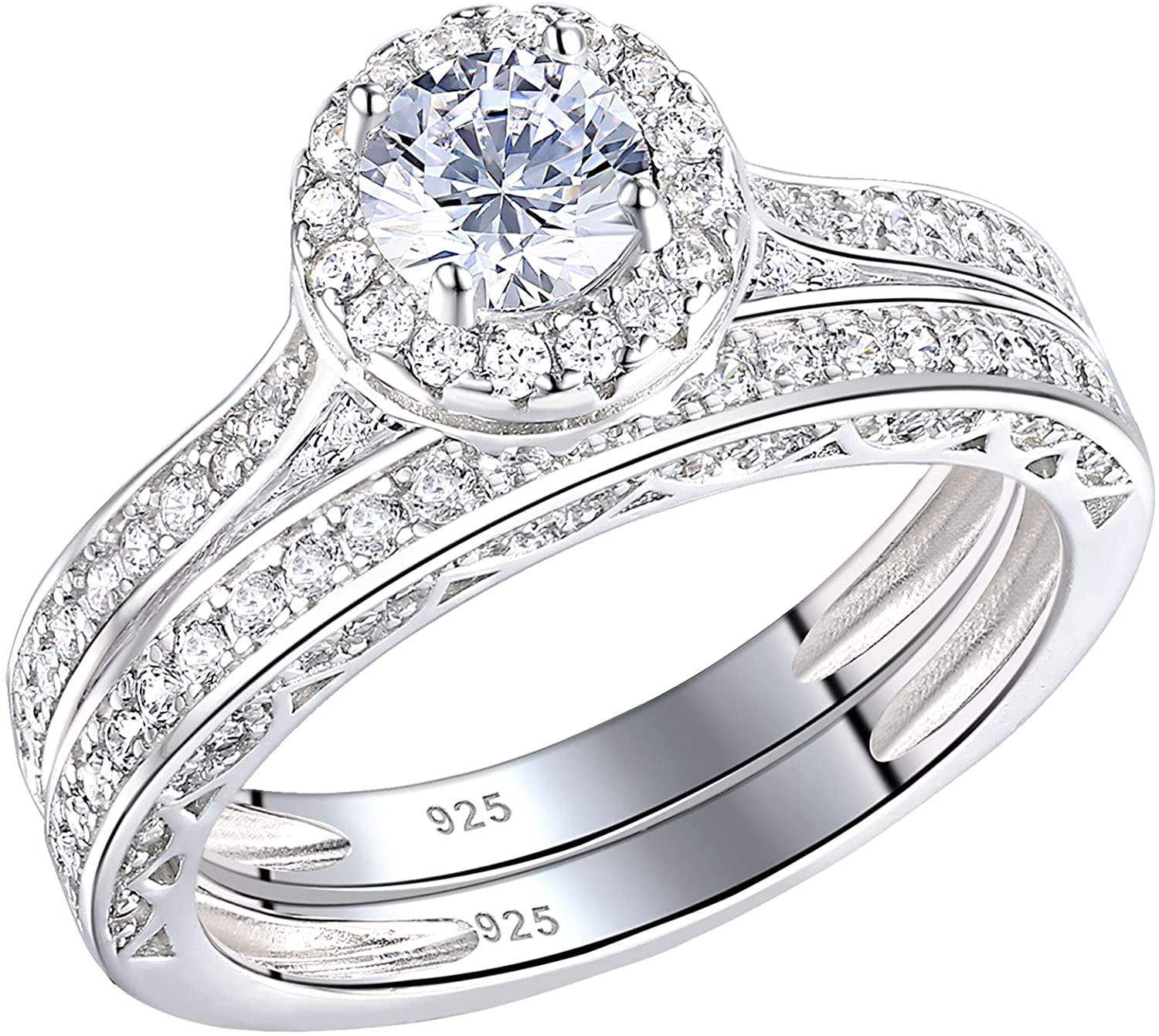 1ct ROUND SOLITAIRE ENGAGEMENT PROMISE .925 Sterling Silver Ring SIZES 5-10 1ct ROUND SOLITAIRE ENGAGEMENT PROMISE .925 Sterling Silver Ring SIZES 5-10