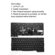 thumbnail image 5 of Sidaley Teclados Inglés Office Key Board Tablets Qwerty Retroiluminado Negro Sin marco Componentes de computadora Reemplazo para Alienware Cuadernos de escritura y cuadernos de bocetos, 5 of 5