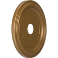 thumbnail image 2 of Ekena Millwork 19"OD x 3 1/2"ID x 1 1/2"P Traditional Thermoformed PVC Ceiling Medallion (Fits Canopies up to 11 1/2"), Metallic Gold Rush, 2 of 10