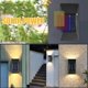 thumbnail image 2 of Lámpara de pared Solar inteligente IP65 para exteriores, impermeable, para balcón, valla, camino, jardín, decoración, 2 of 4
