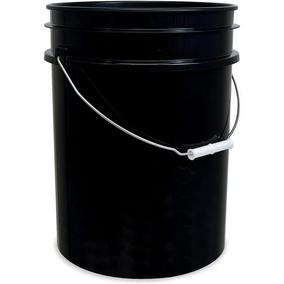 5 gal 0.90 Mil K Ecoblend Bucket, Black